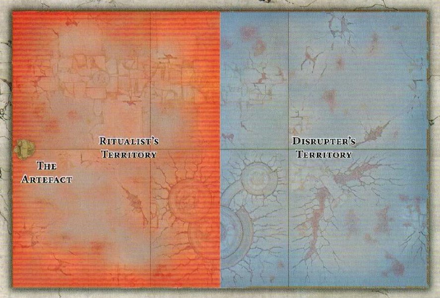 Battleplan map for The Ritual scenario (AoS v4)